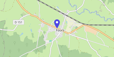 Carte OpenStreetMap — 15 route de Decize, Fours