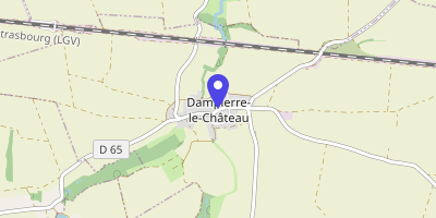 Carte OpenStreetMap — Place de la Mairie, Dampierre-le-Château