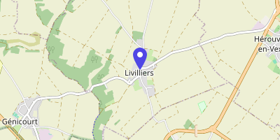 Carte OpenStreetMap — 10 rue de la Chaise, Livilliers