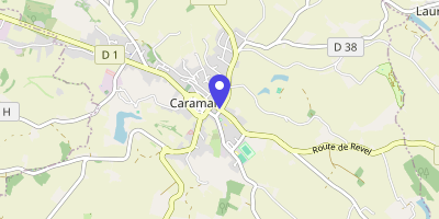 Carte OpenStreetMap — 19 cours Alsace-Lorraine, Caraman