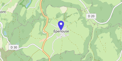 Carte OpenStreetMap — 9 Grande-Rue, Épenouse