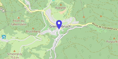 Carte OpenStreetMap — Place de la Mairie, Grendelbruch