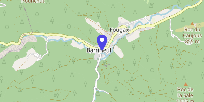 Carte OpenStreetMap — 2 rue du Pont-d'Ardille, Fougax-et-Barrineuf