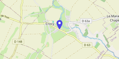 Carte OpenStreetMap — 41 rue Saint-Hilaire, Crocy