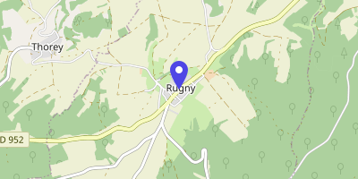 Carte OpenStreetMap — 15 Grande-rue, Rugny