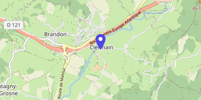 Carte OpenStreetMap — 51 route de Montvaillant, Navour-sur-Grosne