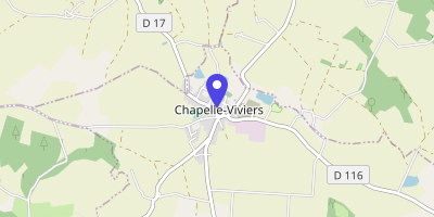 Carte OpenStreetMap — 2 rue du Vivier, La Chapelle-Viviers