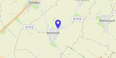 Carte OpenStreetMap — 12 rue des Rognons, Joncourt