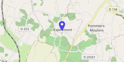 Carte OpenStreetMap — 16 rue du Bourg, Expiremont