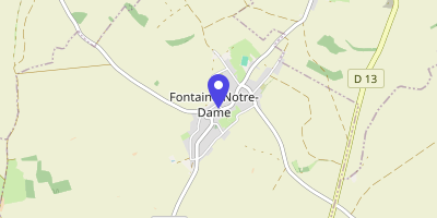 Carte OpenStreetMap — 37 Grande rue, Fontaine-Notre-Dame