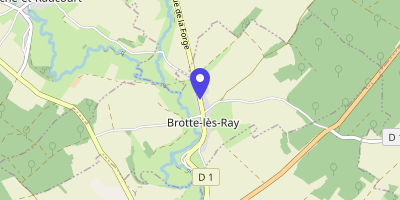 Carte OpenStreetMap — 34 Grande-Rue, Brotte-lès-Ray