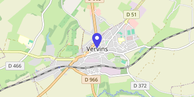 Carte OpenStreetMap — Place du Général-de-Gaulle, Vervins