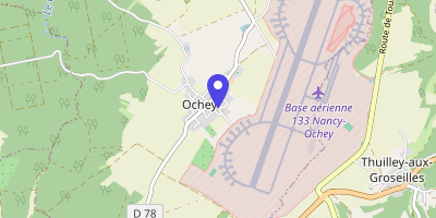 Carte OpenStreetMap — 11 rue Lucien-Colson, Ochey