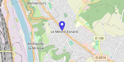 Carte OpenStreetMap — Place du Général-de-Gaulle, Le Mesnil-Esnard