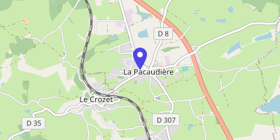 Carte OpenStreetMap — 90 rue du Souvenir, La Pacaudière