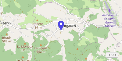 Carte OpenStreetMap — 1 place des écoliers, Montgauch