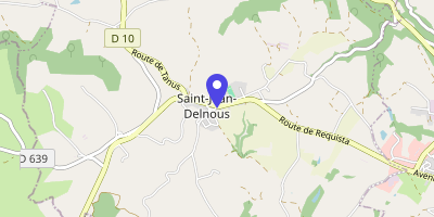 Carte OpenStreetMap — 16 place de la Mairie, Saint-Jean-Delnous