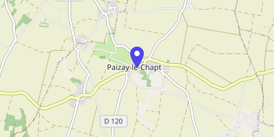 Carte OpenStreetMap — 18 rue de la Mairie, Paizay-le-Chapt