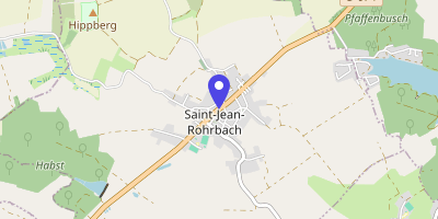 Carte OpenStreetMap — 24 rue Nationale, Saint-Jean-Rohrbach