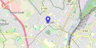 Carte OpenStreetMap — 26 place Roger-Salengro, Anzin