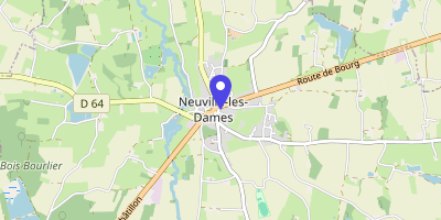 Carte OpenStreetMap — 25 place de la Mairie, Neuville-les-Dames
