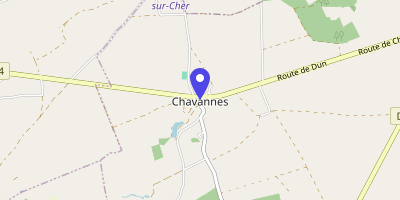Carte OpenStreetMap — Place de l'Église, Chavannes