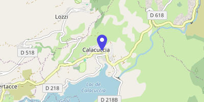 Carte OpenStreetMap — Avenue Valdoniello, Calacuccia