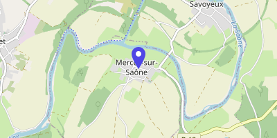 Carte OpenStreetMap — 14 Grande-Rue, Mercey-sur-Saône