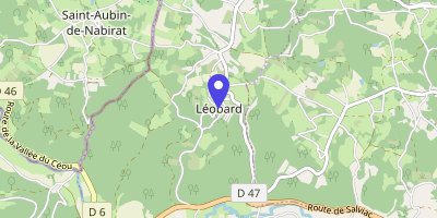 Carte OpenStreetMap — 22 Chemin de la Mairie, Léobard