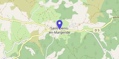 Carte OpenStreetMap — 73 rue du Barry, Saint-Denis-en-Margeride