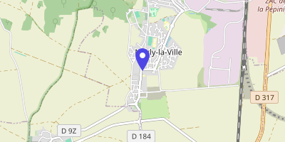 Carte OpenStreetMap — 10 rue du Colonel-Fabien, Marly-la-Ville