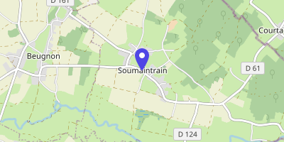 Carte OpenStreetMap — 7 Grande rue, Soumaintrain