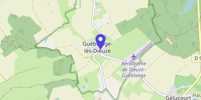 Carte OpenStreetMap — 25 rue de Dieuze, Guéblange-lès-Dieuze