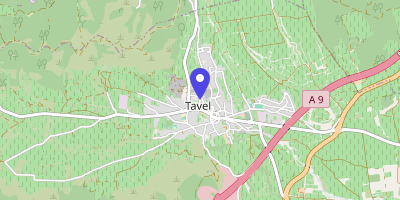 Carte OpenStreetMap — 129 rue du 19-Mars-1962, Tavel