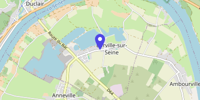 Carte OpenStreetMap — 900 rue du Village, Berville-sur-Seine