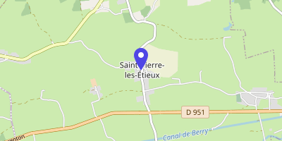 Carte OpenStreetMap — 811 route de la Mairie, Saint-Pierre-les-Étieux