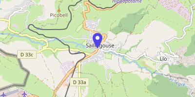 Carte OpenStreetMap — Place Oliva, Saillagouse