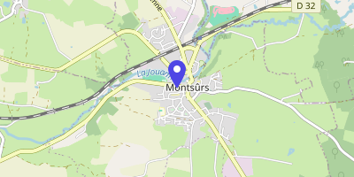 Carte OpenStreetMap — 151 rue Saint-Cénéré-Montsûrs, Montsûrs