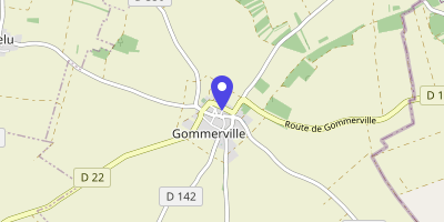 Carte OpenStreetMap — 3 rue de la Mairie, Gommerville
