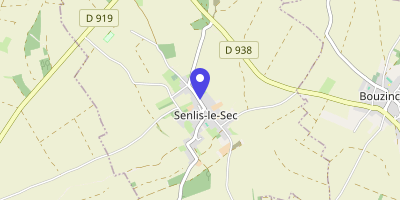 Carte OpenStreetMap — 114 rue du Haut, Senlis-le-Sec