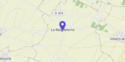 Carte OpenStreetMap — 1 Le Bourg, La Magdeleine