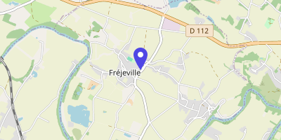 Carte OpenStreetMap — 1 rue de la Mairie, Fréjeville