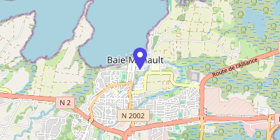Carte OpenStreetMap — Place Childéric Trinqueur, Baie-Mahault