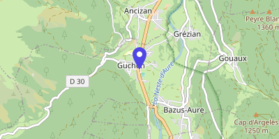 Carte OpenStreetMap — 3 place de l'Église, Guchen