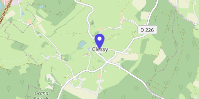 Carte OpenStreetMap — 127 rue du Verger, Clessy