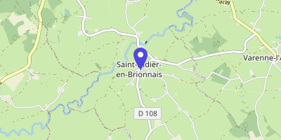 Carte OpenStreetMap — 319 route du Bourg, Saint-Didier-en-Brionnais