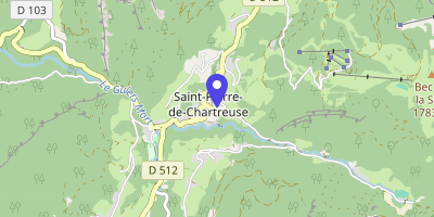 Carte OpenStreetMap — 8 place de la Mairie, Saint-Pierre-de-Chartreuse