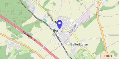 Carte OpenStreetMap — Rue de l'Église, Bornel