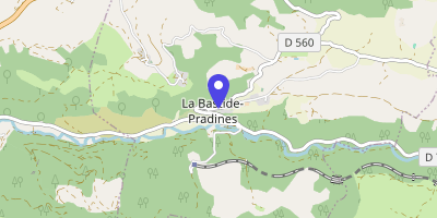 Carte OpenStreetMap — 8 chemin des Baumes, La Bastide-Pradines