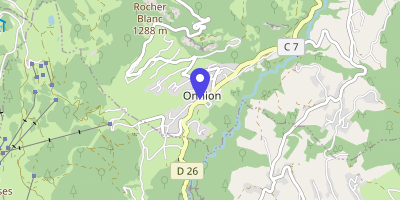 Carte OpenStreetMap — 207 route de Châteaublanc, Onnion
